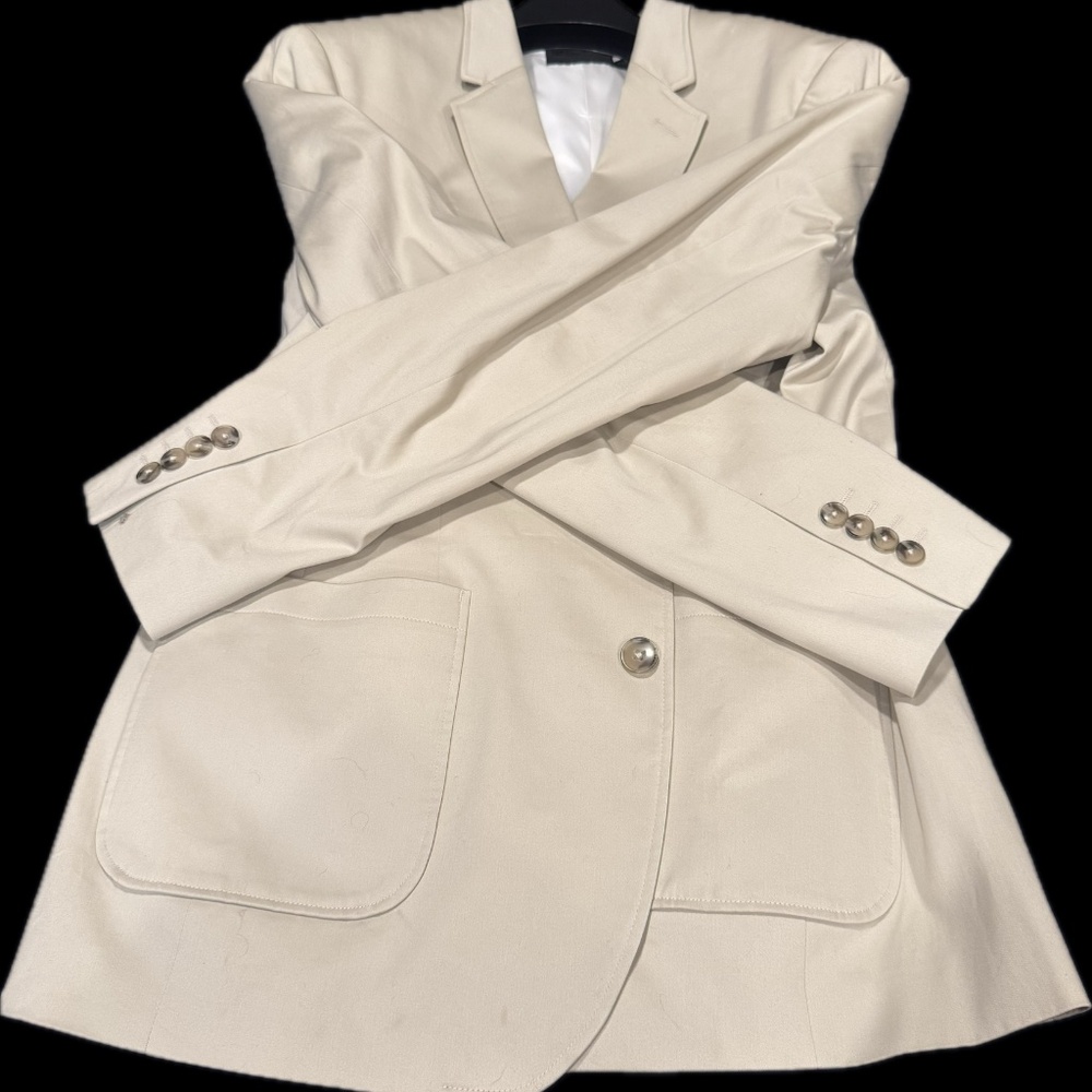 NWT ASOS men’s blazer in cream/champagne - Picture 4 of 8